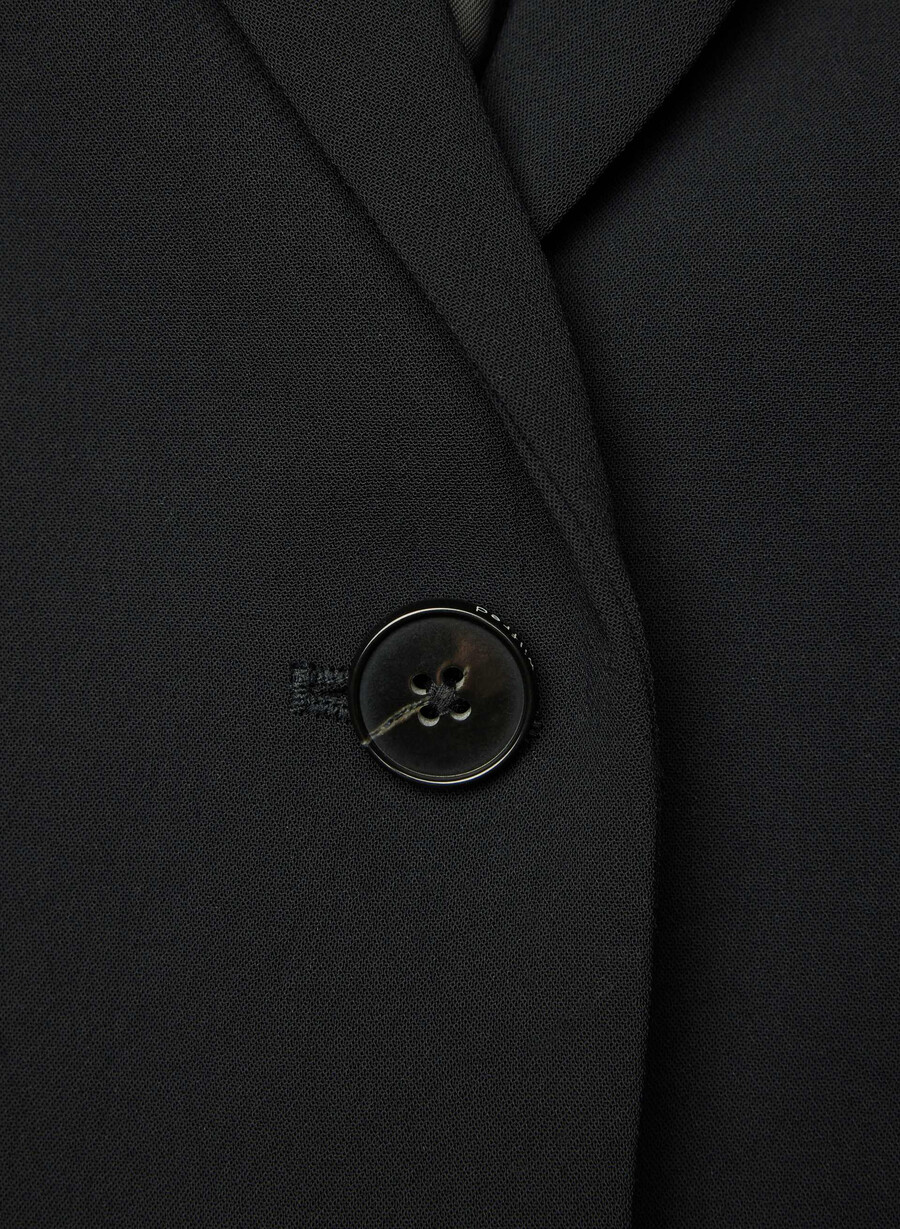 etiquette blazer - crepette black