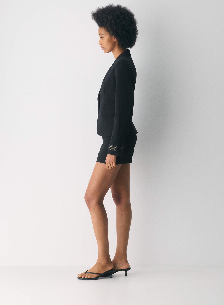 etiquette blazer - crepette black