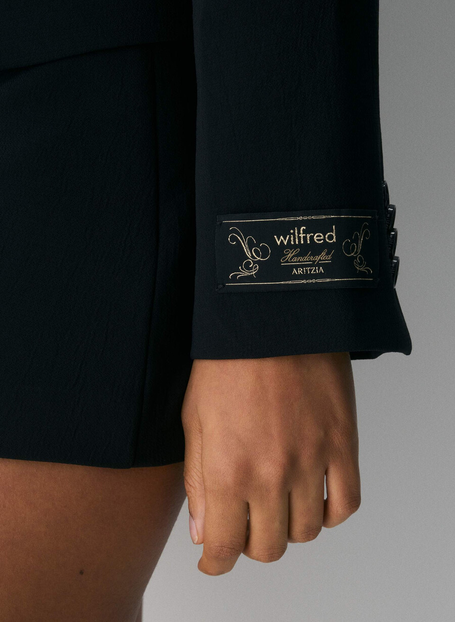 etiquette blazer - crepette black