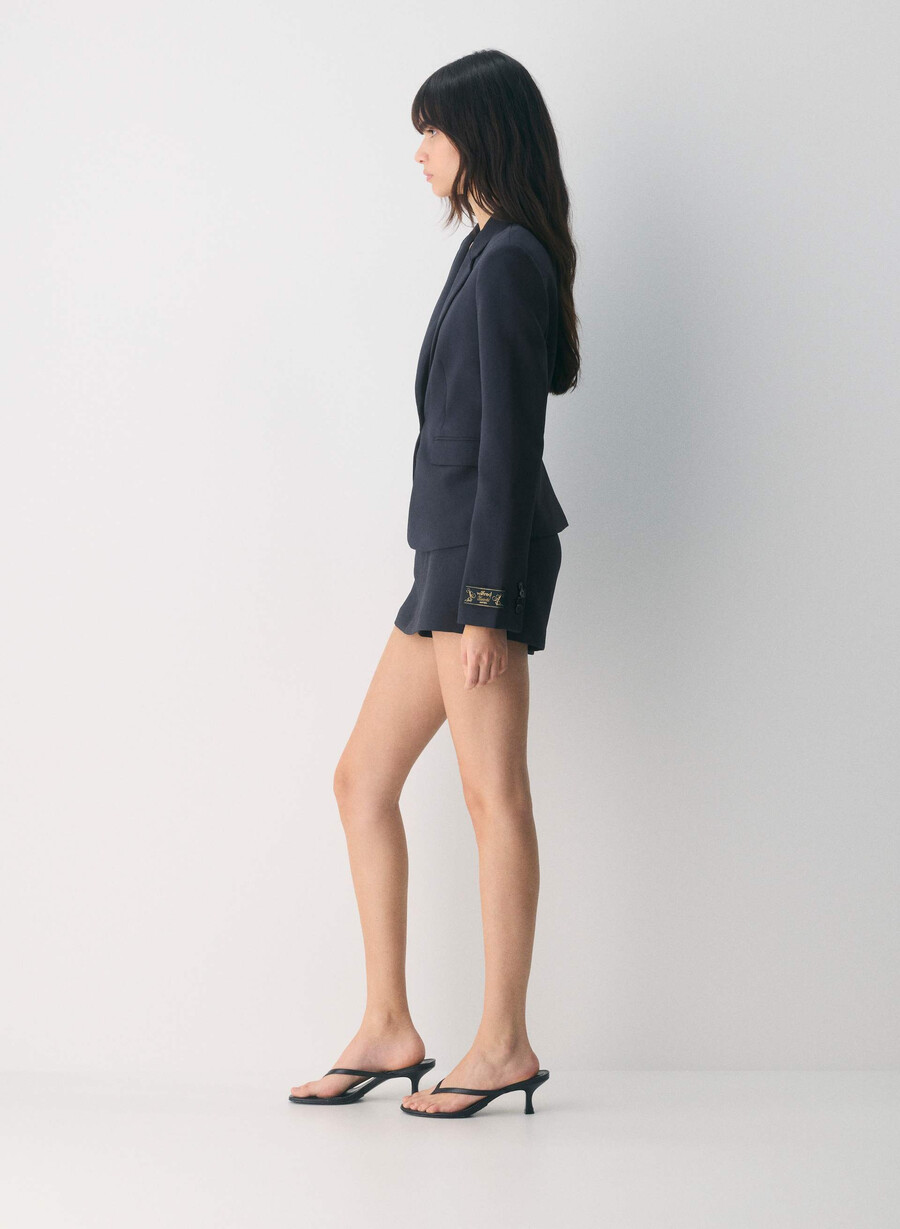 etiquette blazer - crepette dark night navy