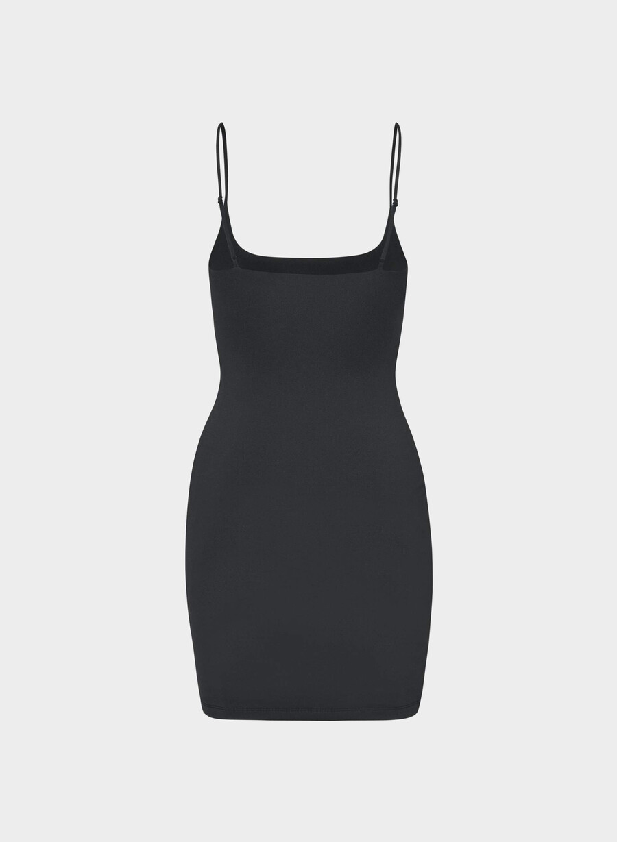 original contour squareneck cami mini dress black
