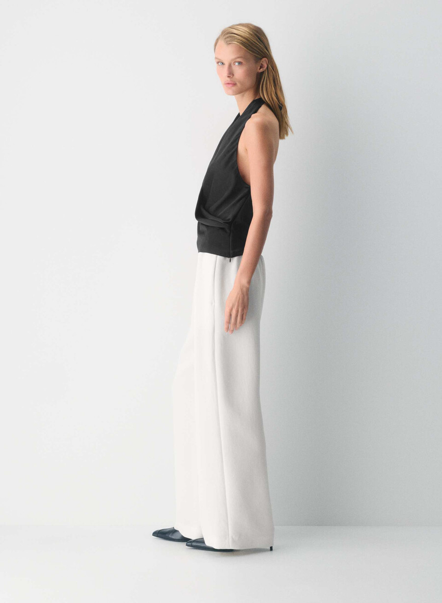 the lodge pant - crepette light birch