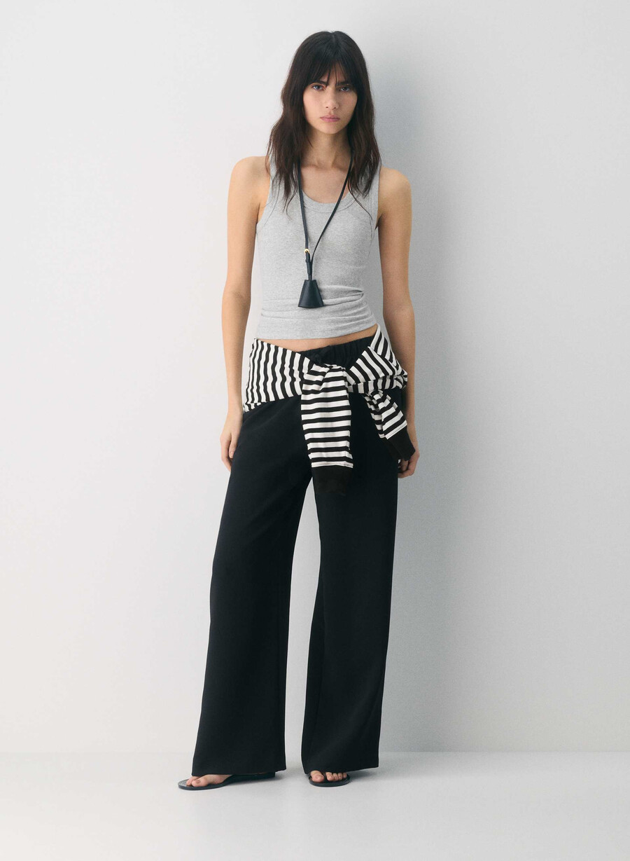 the lodge pant - crepette black