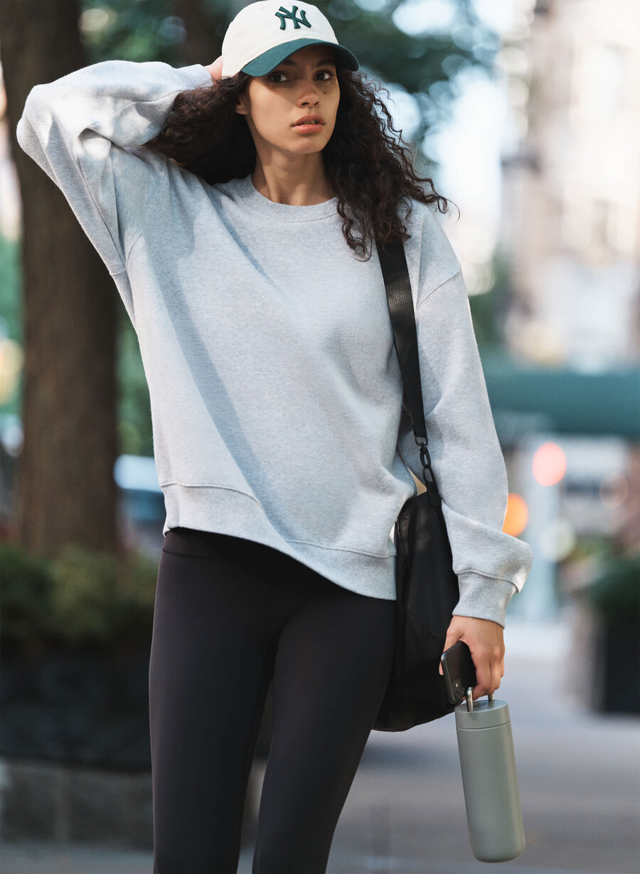 butter cheeky hi-rise legging black