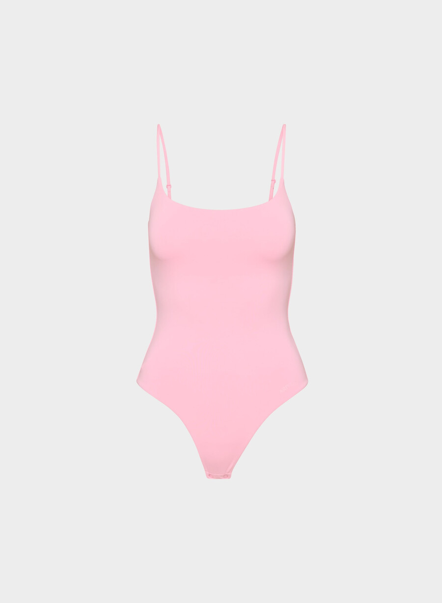original contour float bodysuit jellybean pink