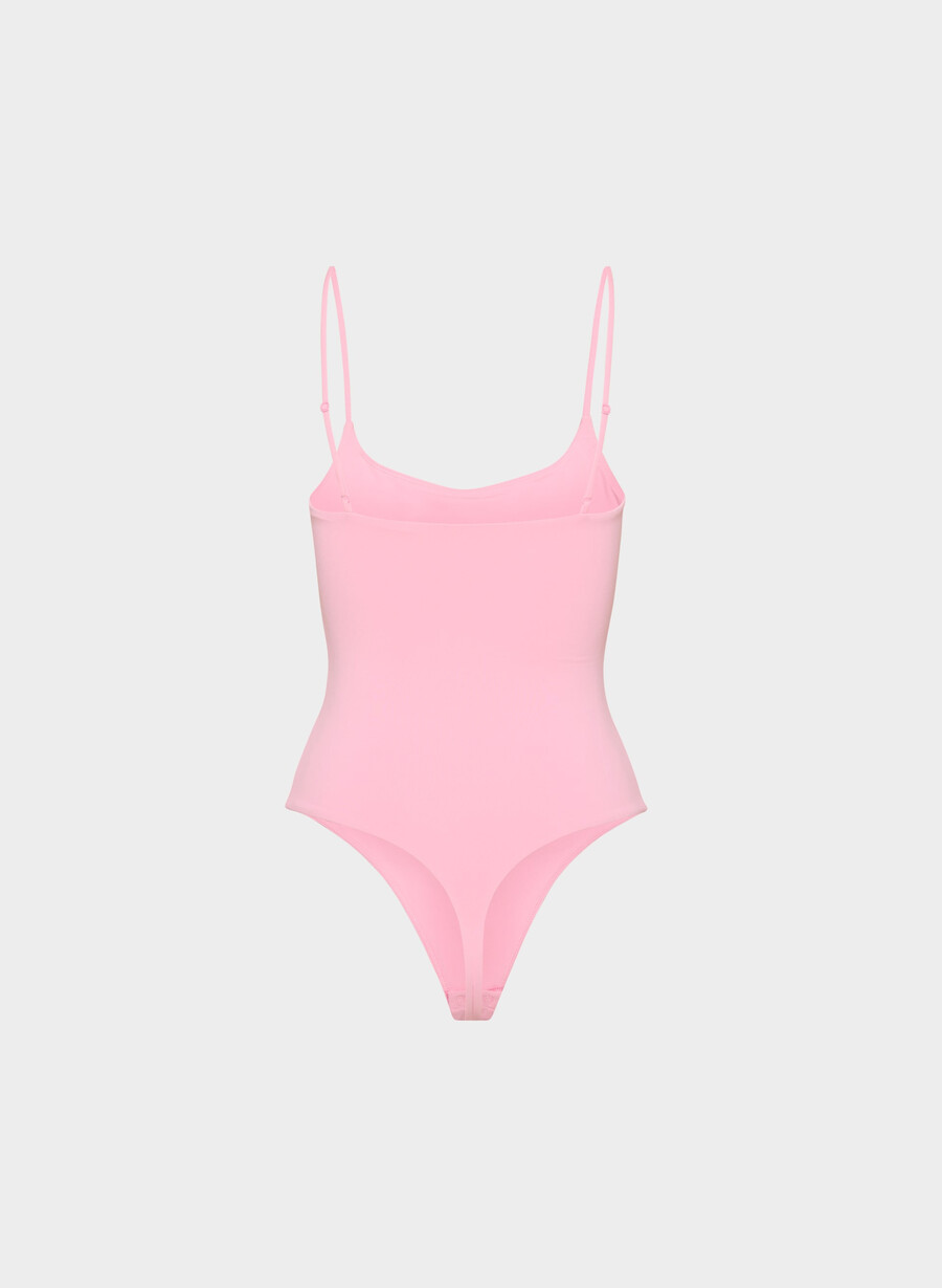 original contour float bodysuit jellybean pink