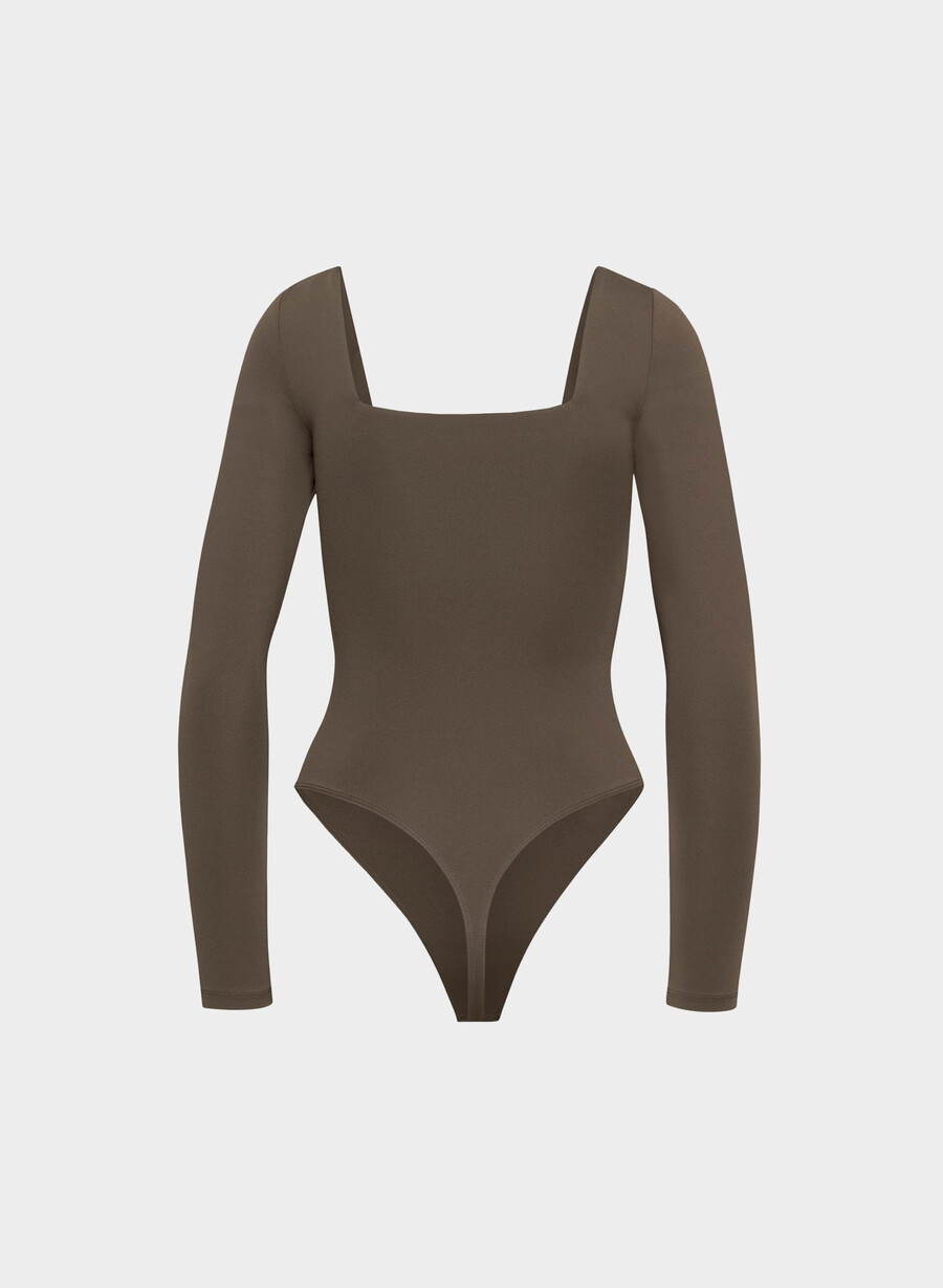 original contour headway bodysuit rich mocha brown