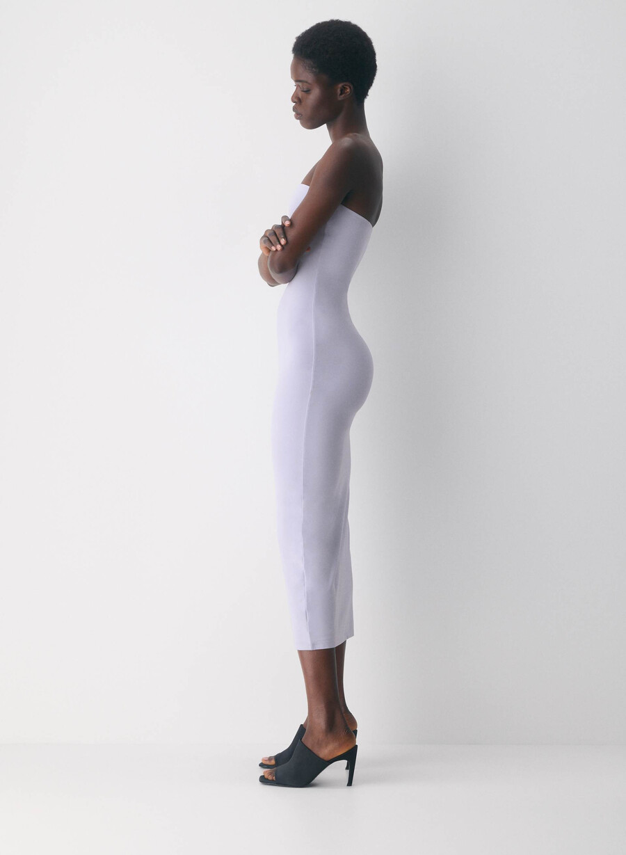 original contour enrapture maxi tube dress wildflower lilac
