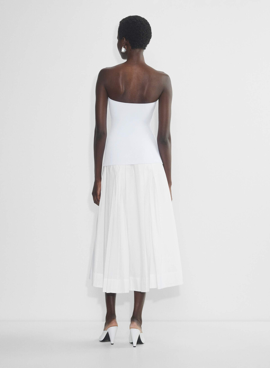 original contour hip tube top bright white