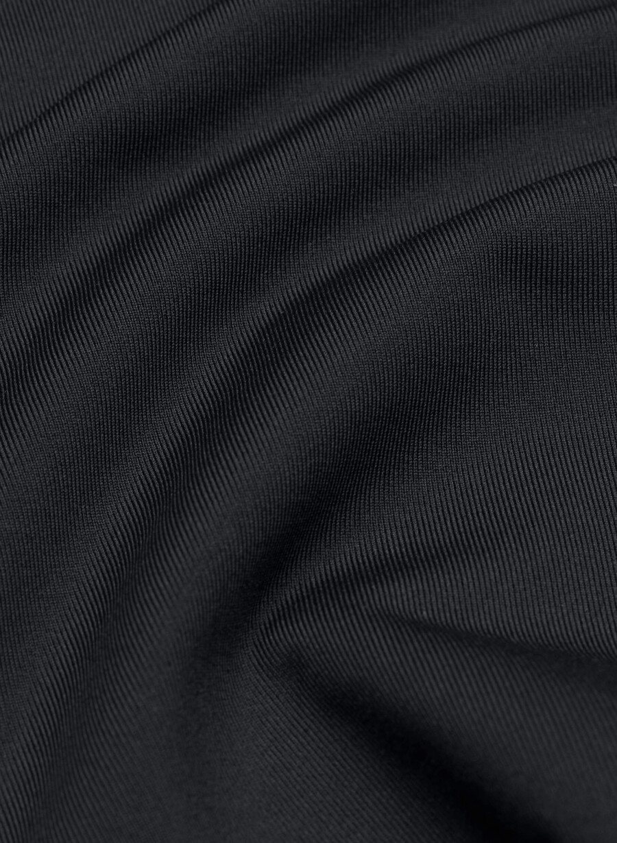 original contour crew cropped t-shirt black
