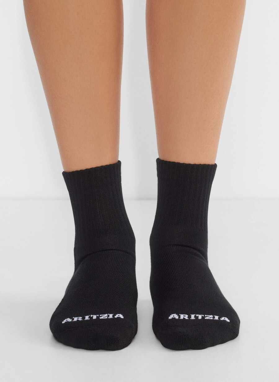 best-ever ankle sock 3-pack blackwhite