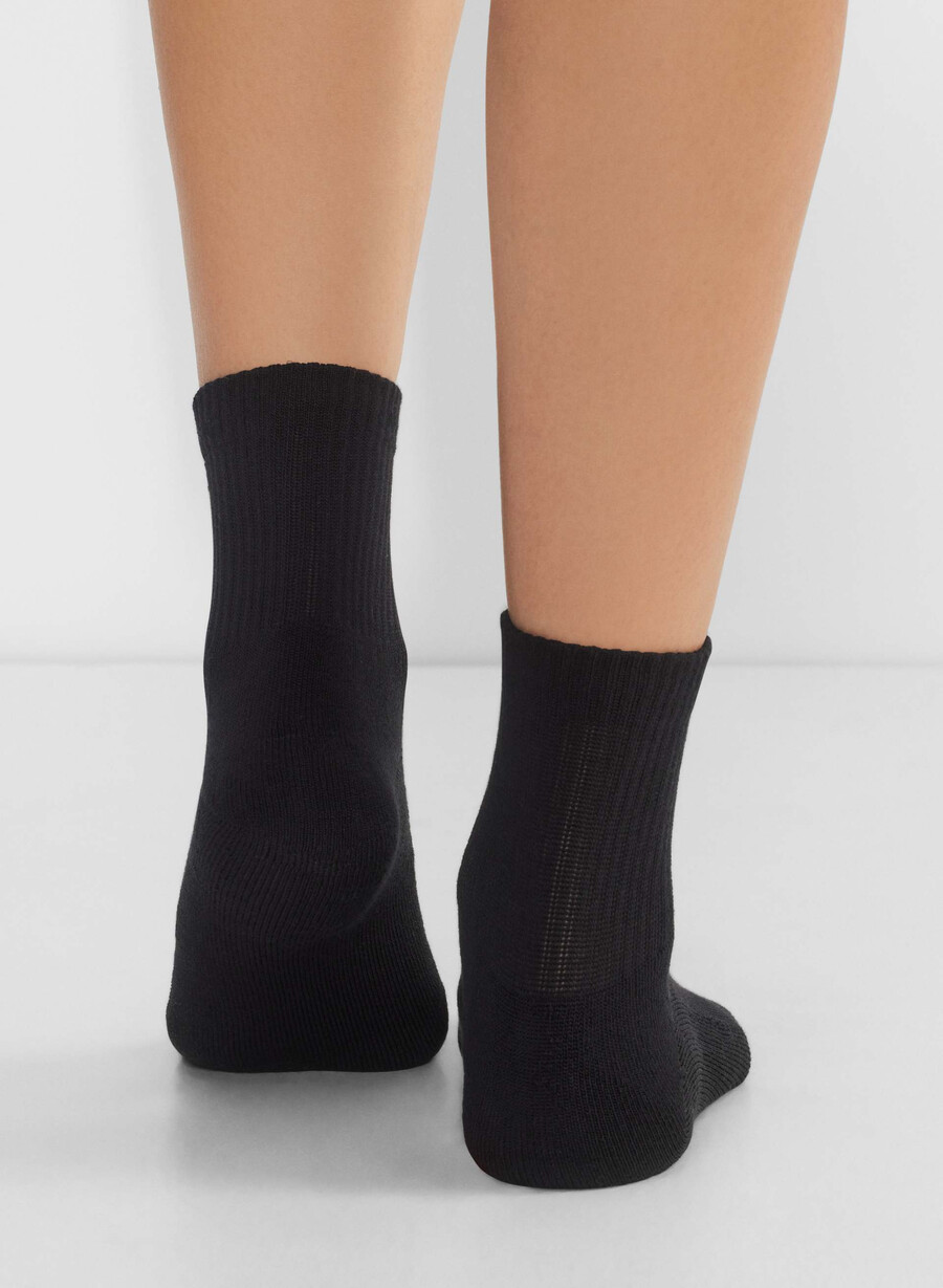 best-ever ankle sock 3-pack blackwhite