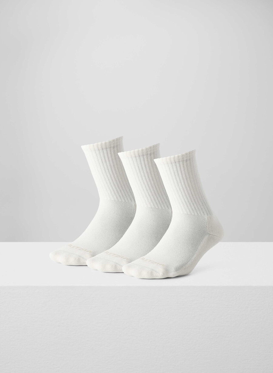 best-ever crew sock 3-pack light birch