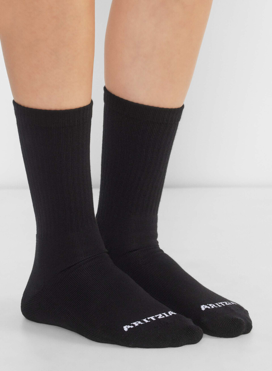 best-ever crew sock 3-pack blackwhite