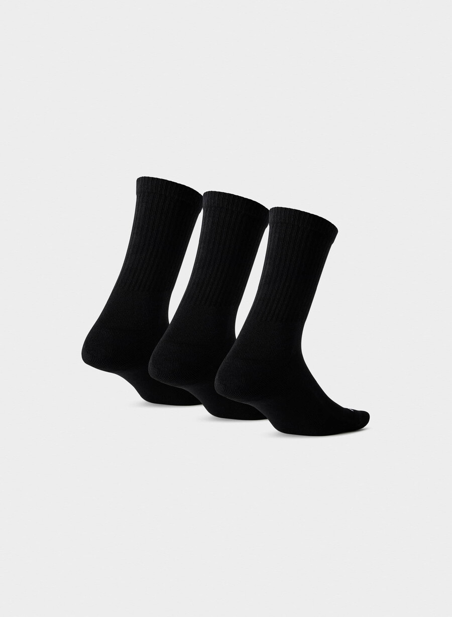 best-ever crew sock 3-pack blackwhite