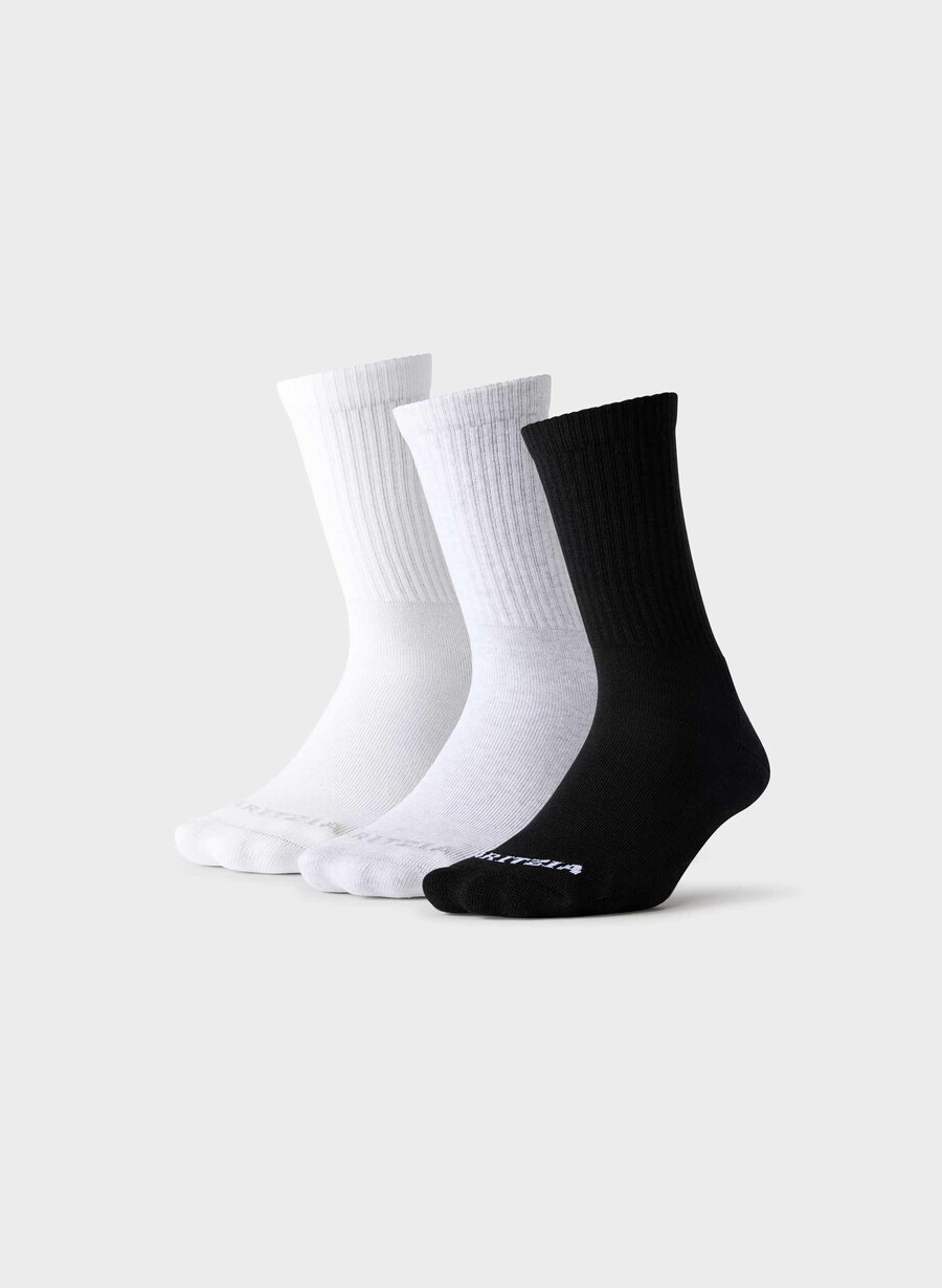 best-ever crew sock 3-pack whth cloud whtblk