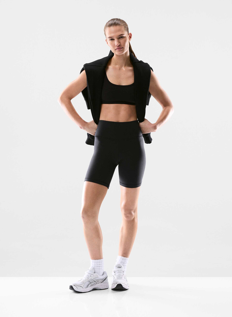 life atmosphere hi-rise 7 short black