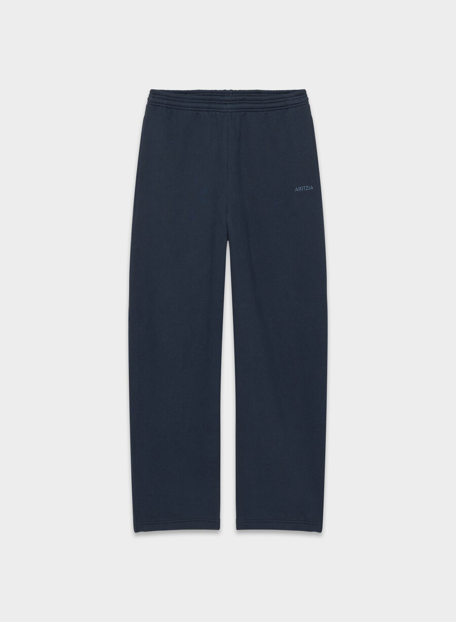cozy sweatfleece boyfriend barrel sweatpant admiral