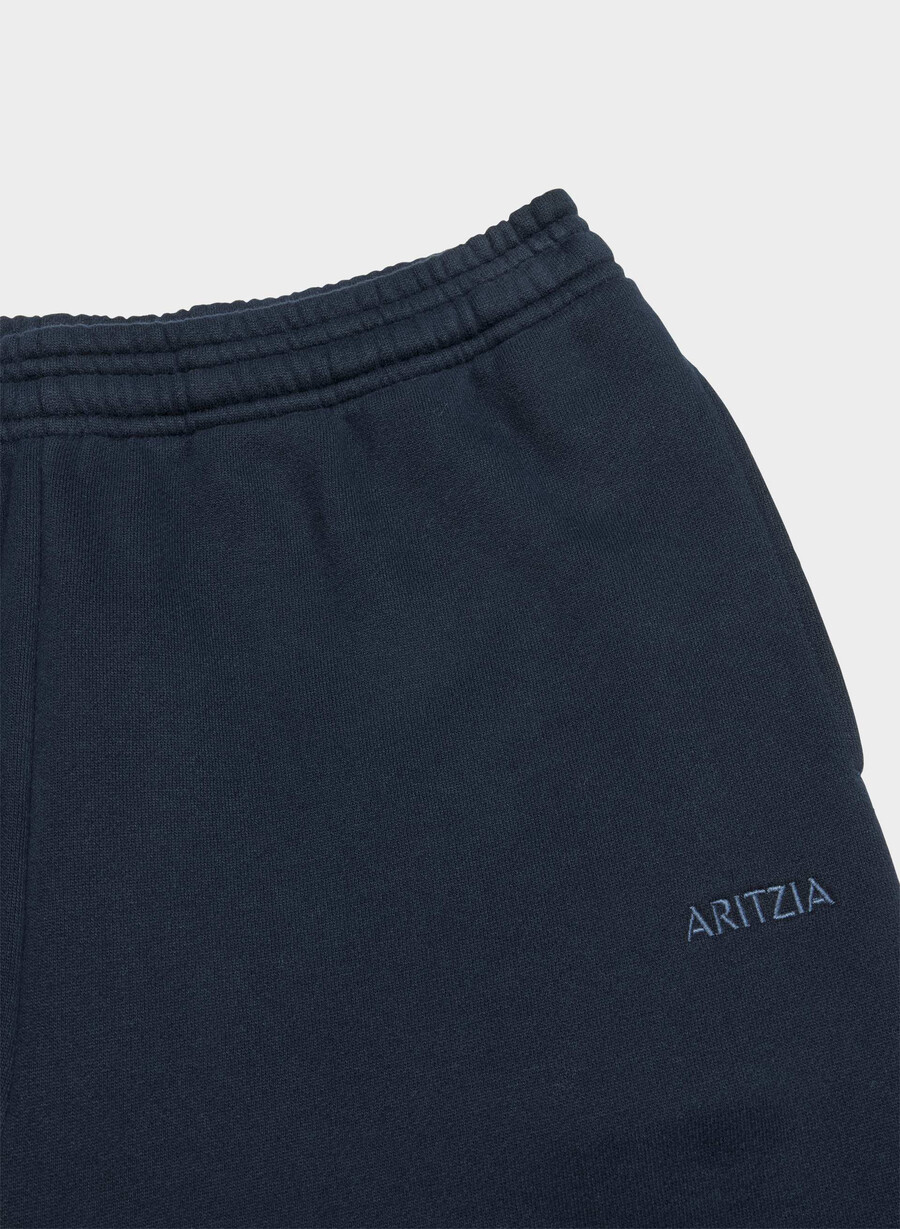 cozy sweatfleece boyfriend barrel sweatpant admiral