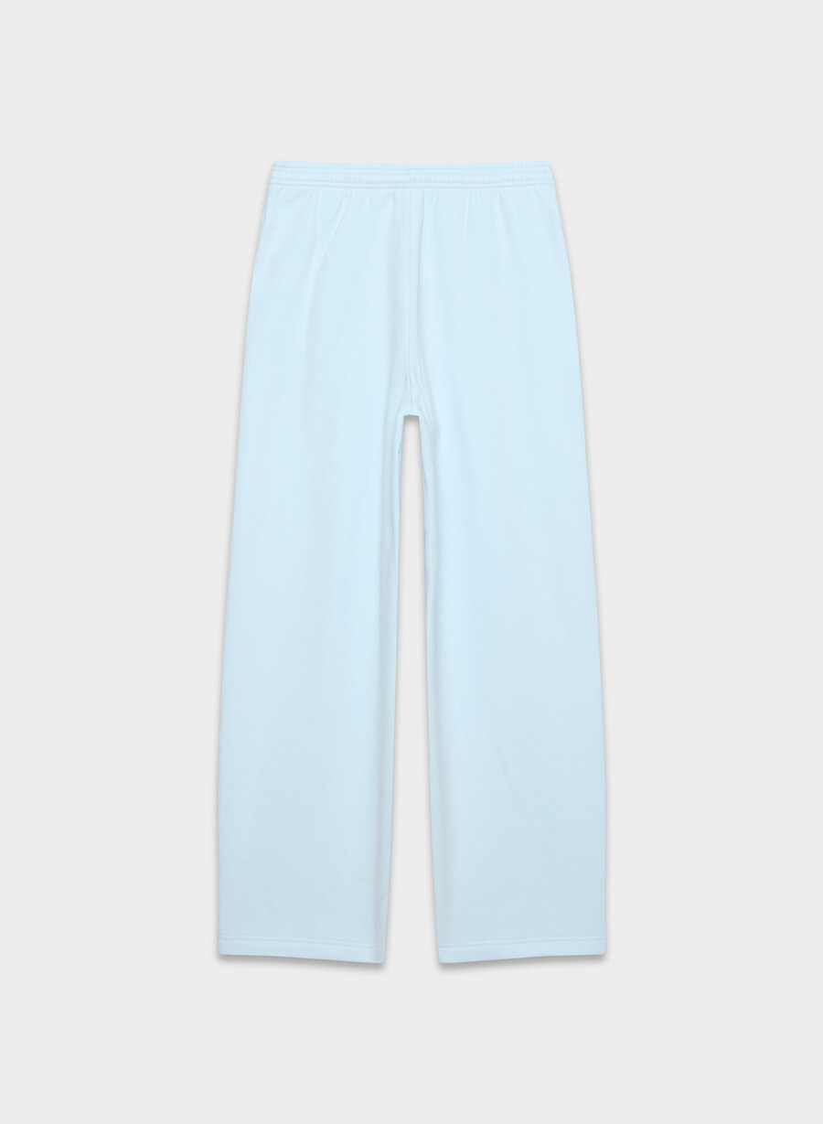 cozy sweatfleece boyfriend barrel sweatpant villa blue