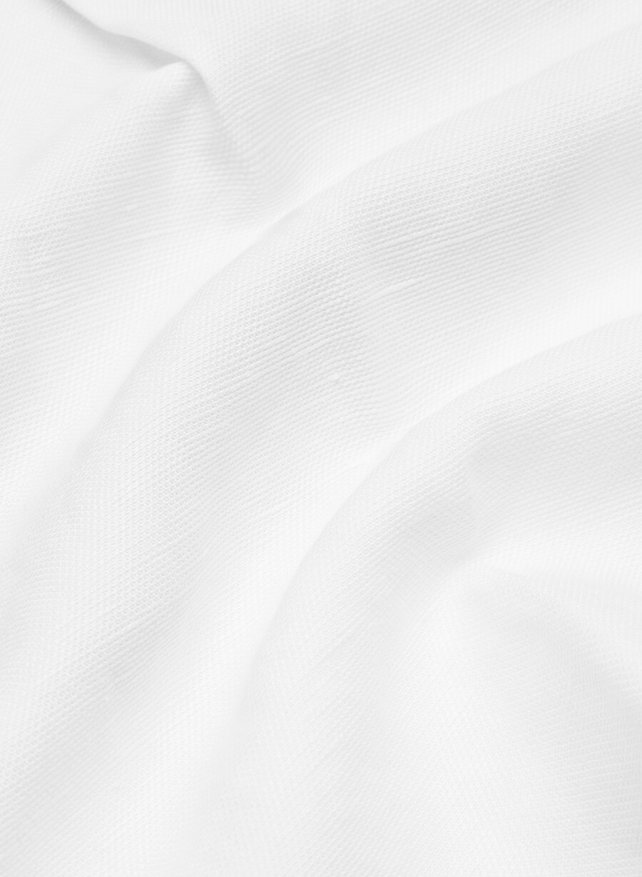 the effortless short mid-thigh - cruiselinen white