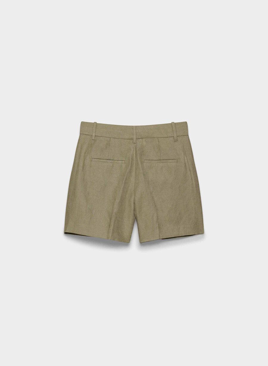 the effortless short mid-thigh - cruiselinen sundried olive