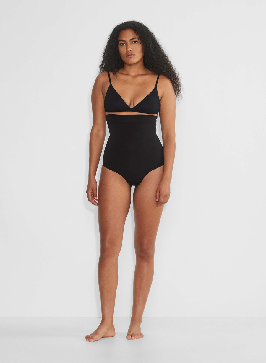 shapeenhance seamless underwear black