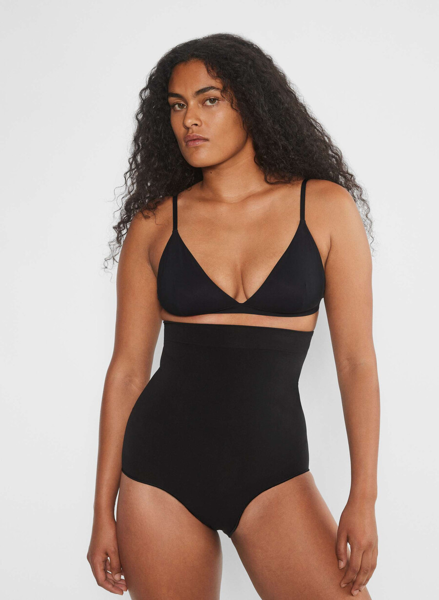 shapeenhance seamless underwear black