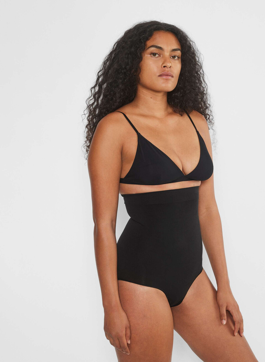 shapeenhance seamless underwear black