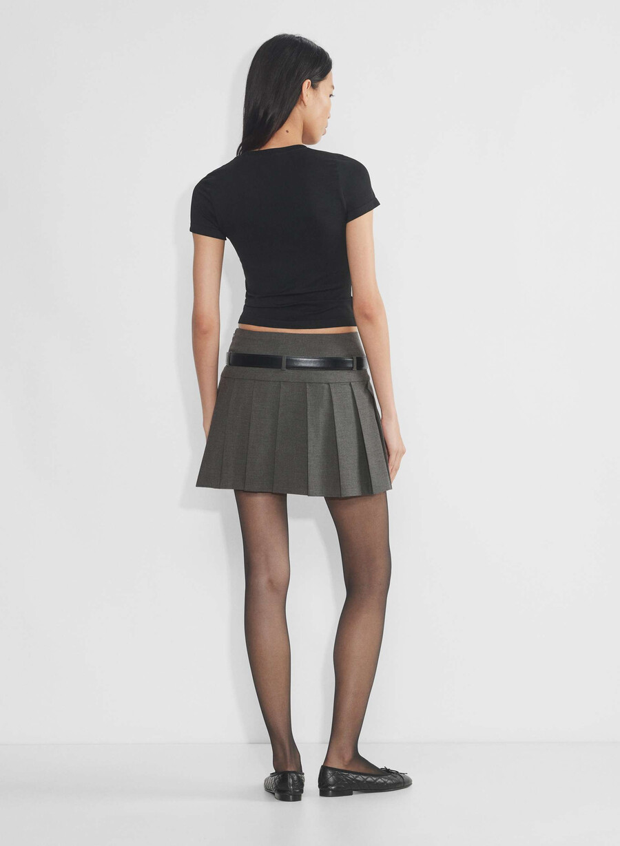 smooth seamless willow t-shirt black