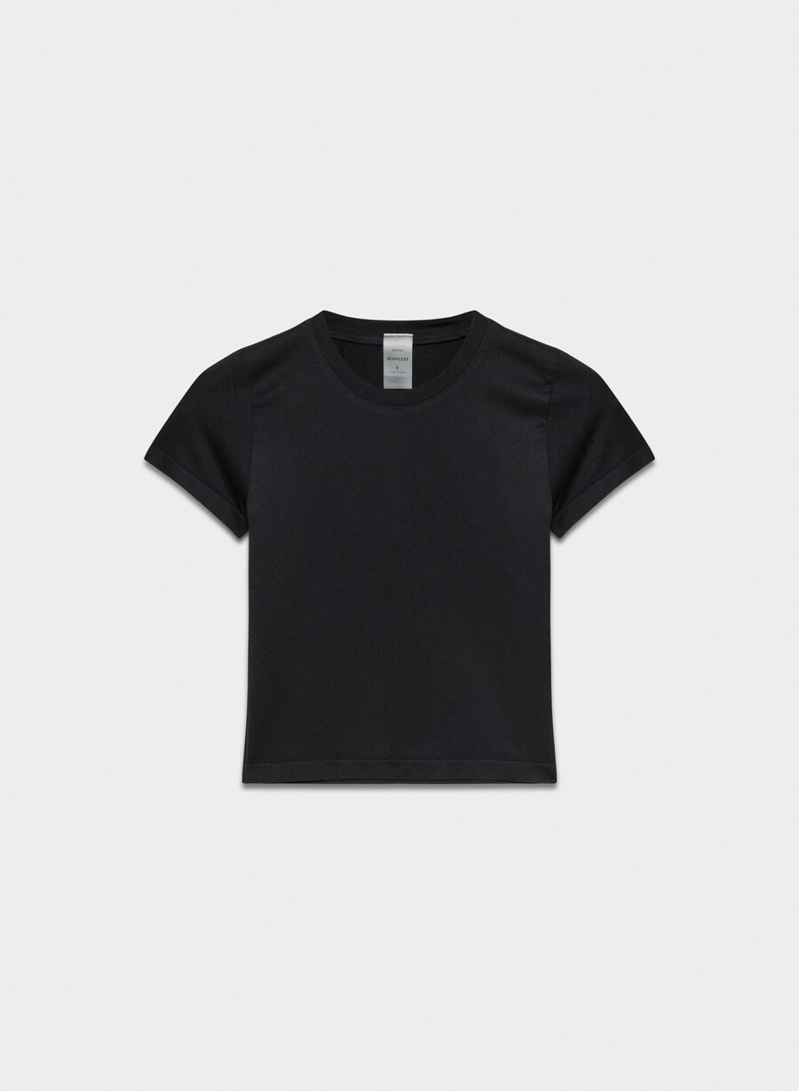 smooth seamless willow t-shirt black