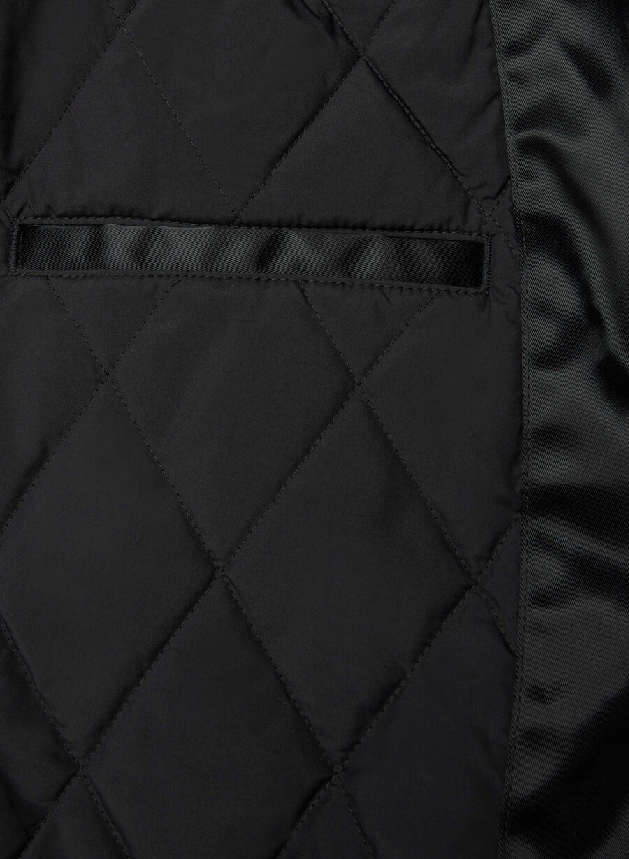 masa satin bomber blackhero gold