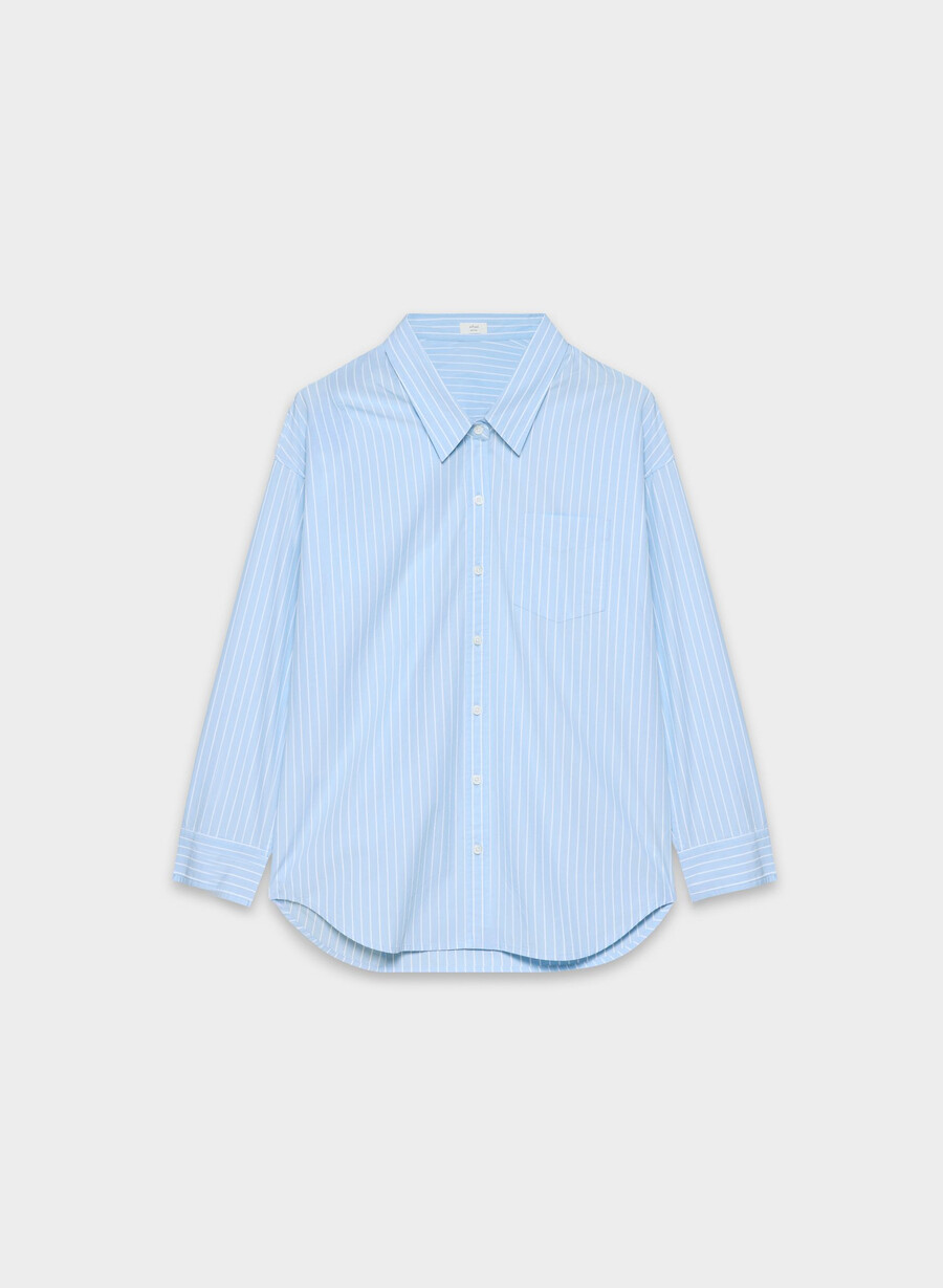 reminisce relaxed poplin shirt mtchll strp cf bb w