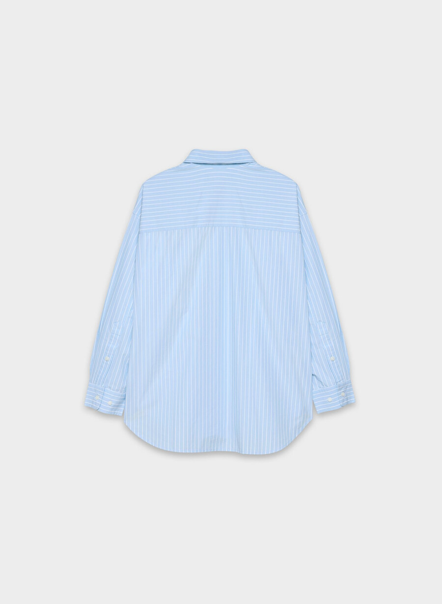 reminisce relaxed poplin shirt mtchll strp cf bb w