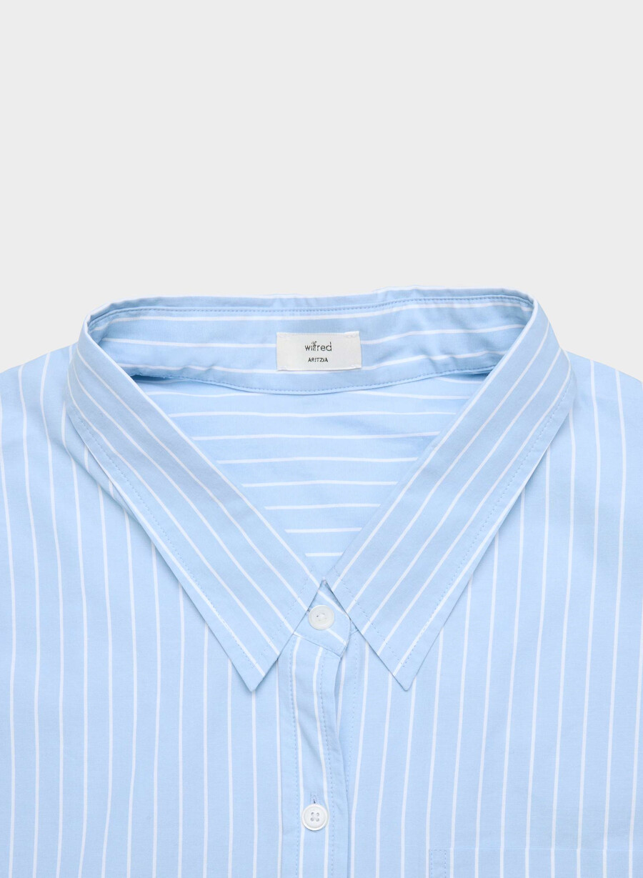 reminisce relaxed poplin shirt mtchll strp cf bb w