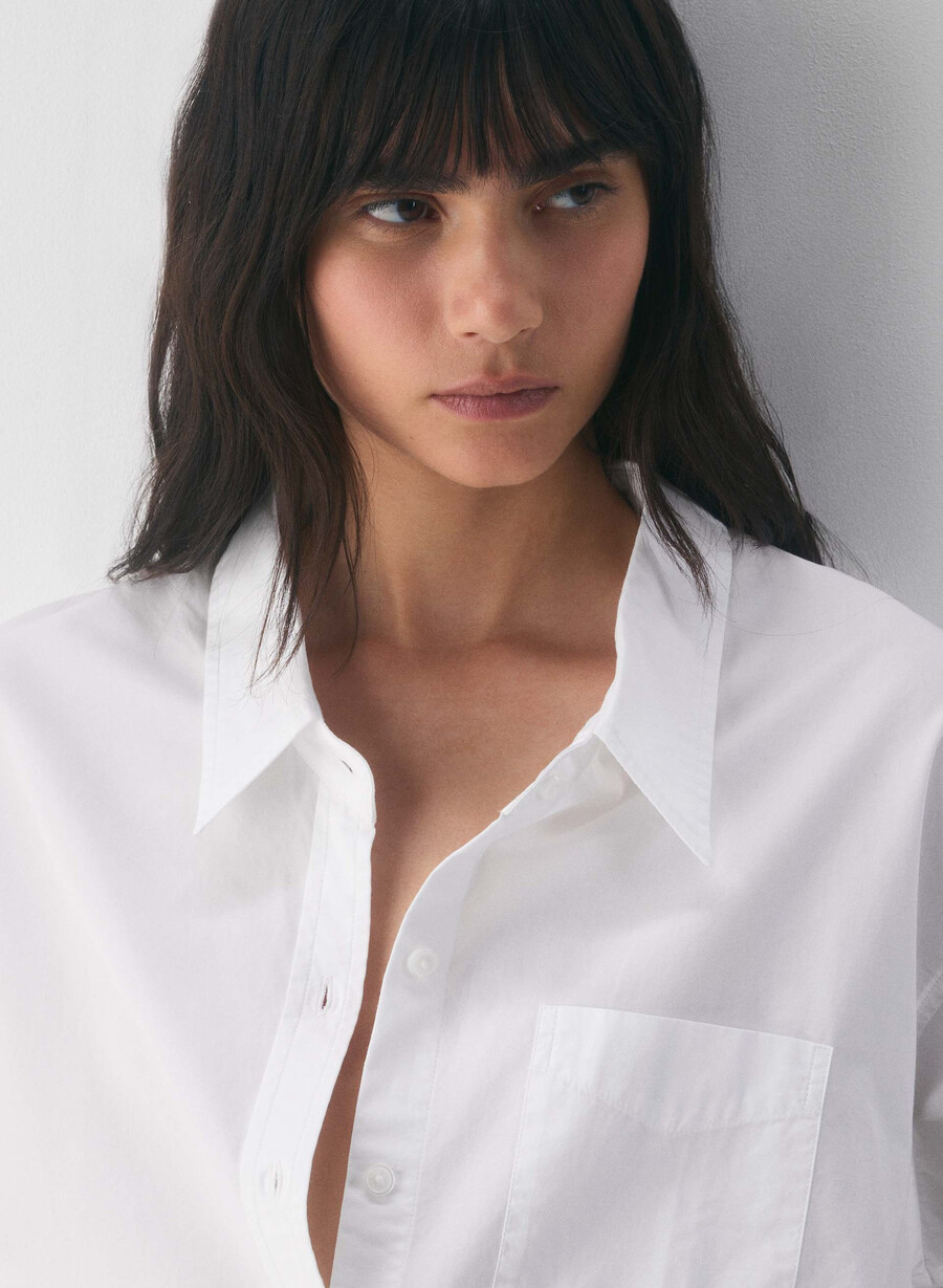 reminisce relaxed poplin shirt wnstn strpe d blb w