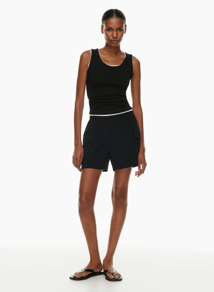 highlight cargo short black
