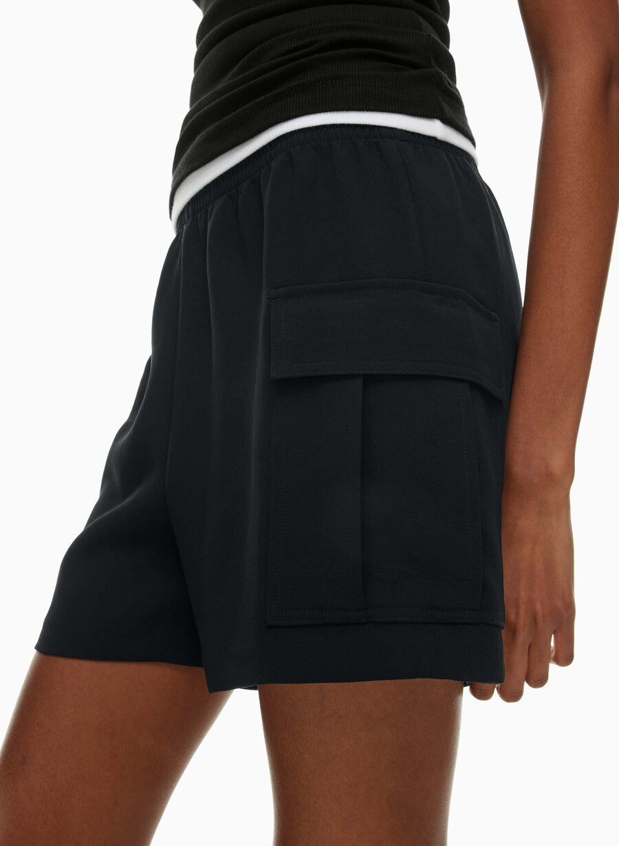 highlight cargo short black