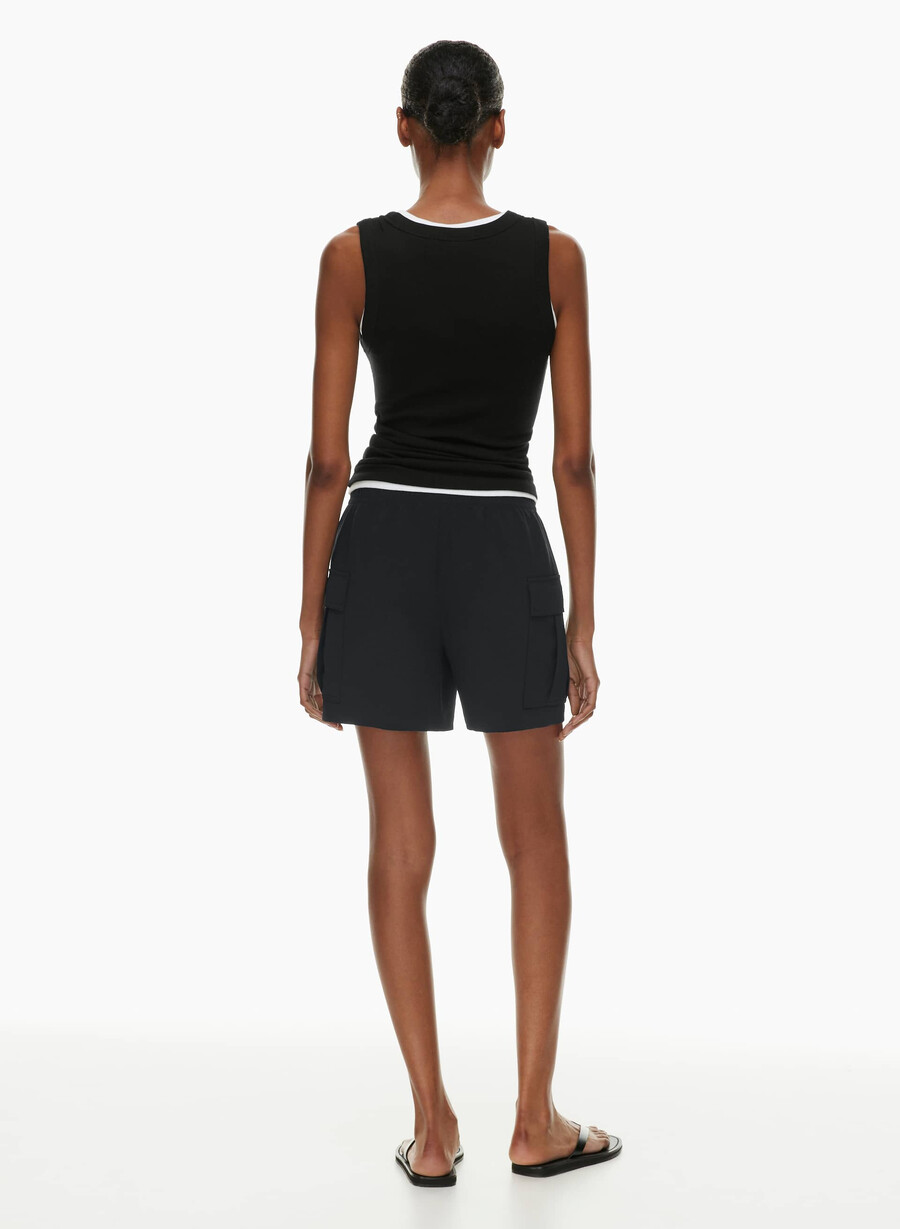 highlight cargo short black