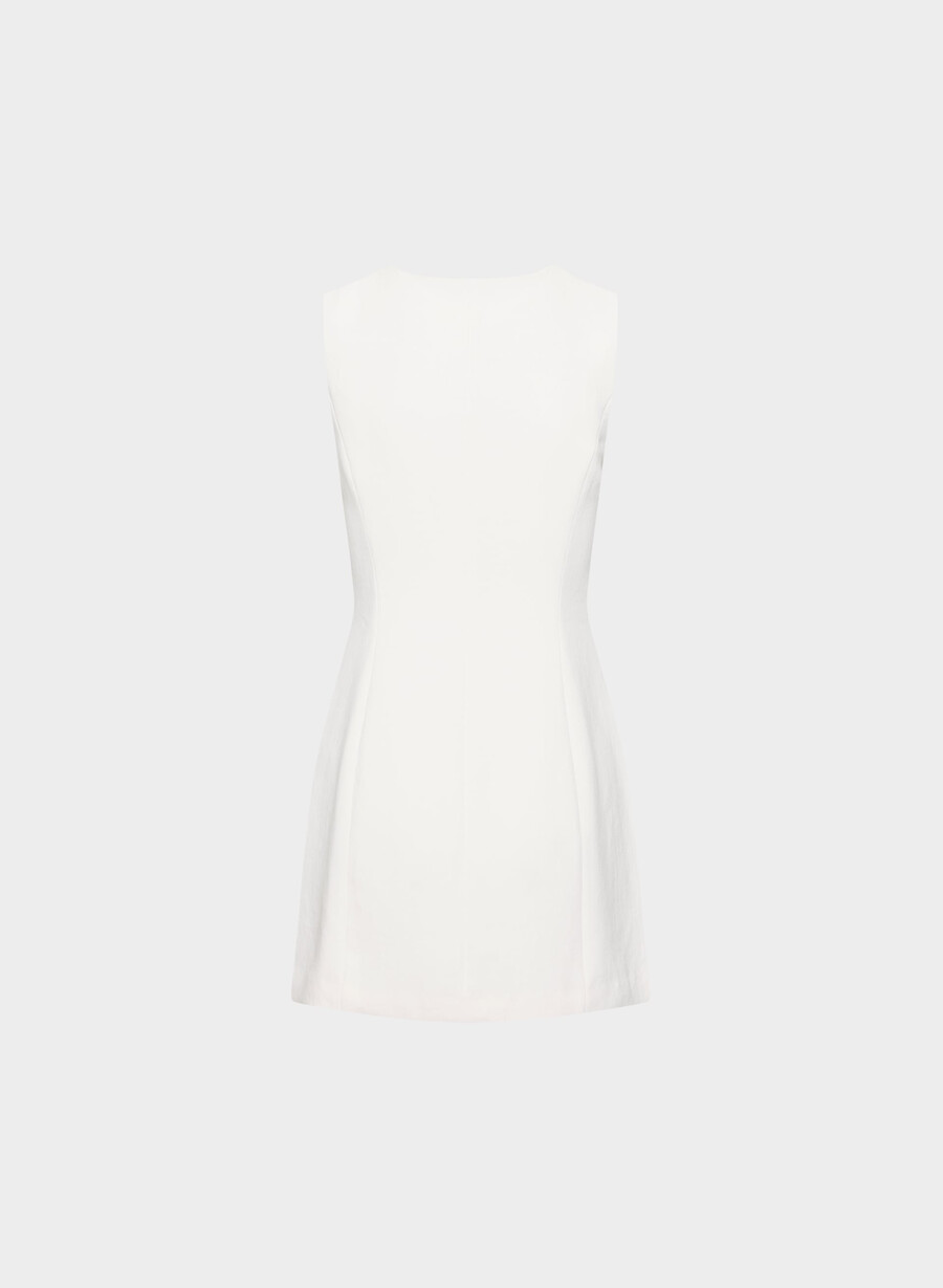 aria dress - crepette light birch