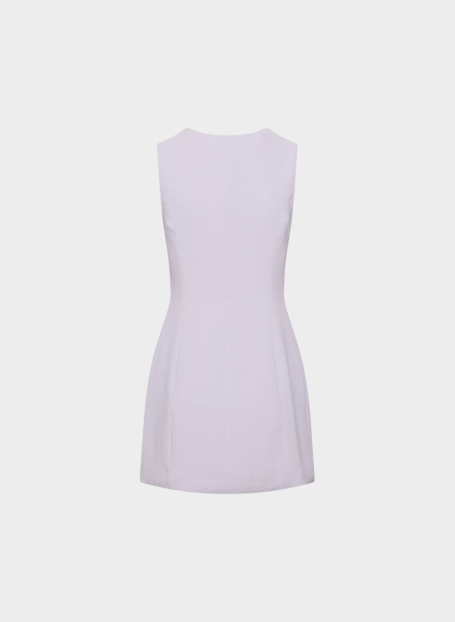 aria dress - crepette wildflower lilac