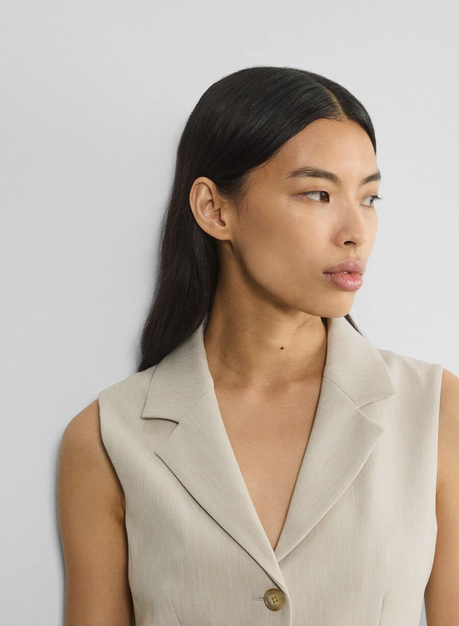 mastermind dress heather matte pearl