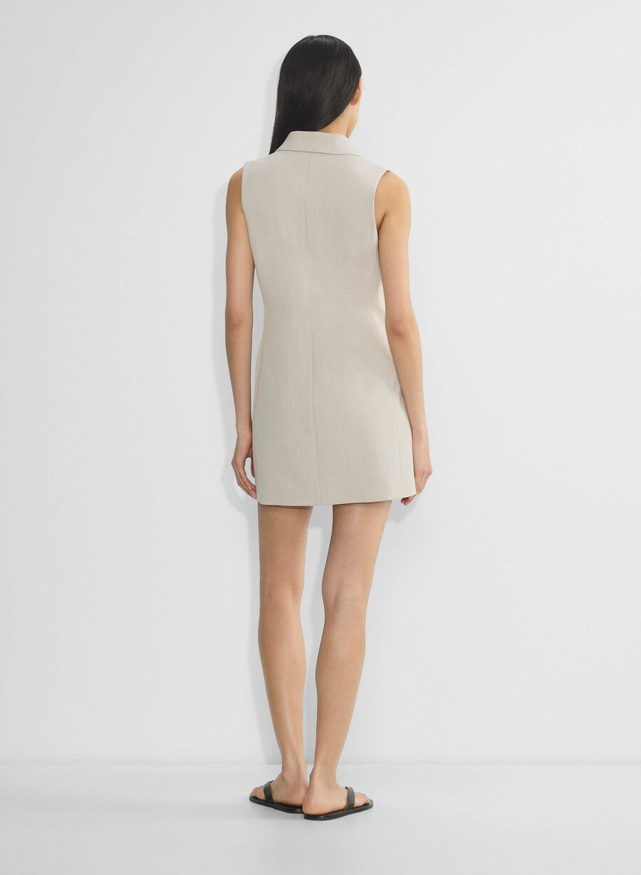 mastermind dress heather matte pearl