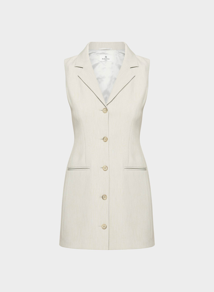 mastermind dress heather matte pearl