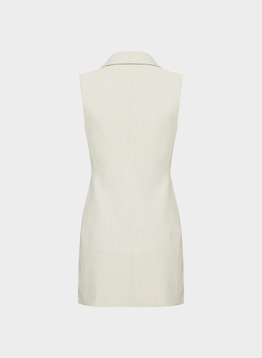 mastermind dress heather matte pearl