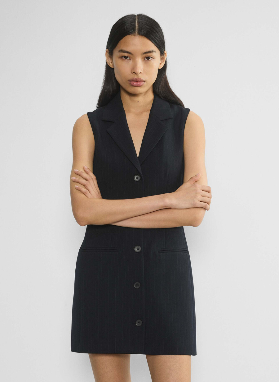 mastermind dress stn strp d n nvc gr