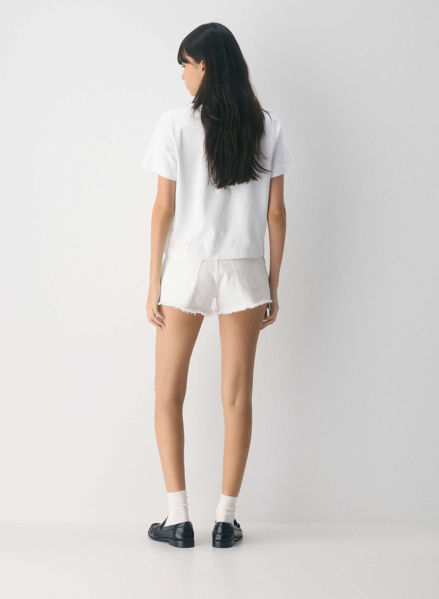 denim forum the 90s vintage cut-off denim short a little white lie
