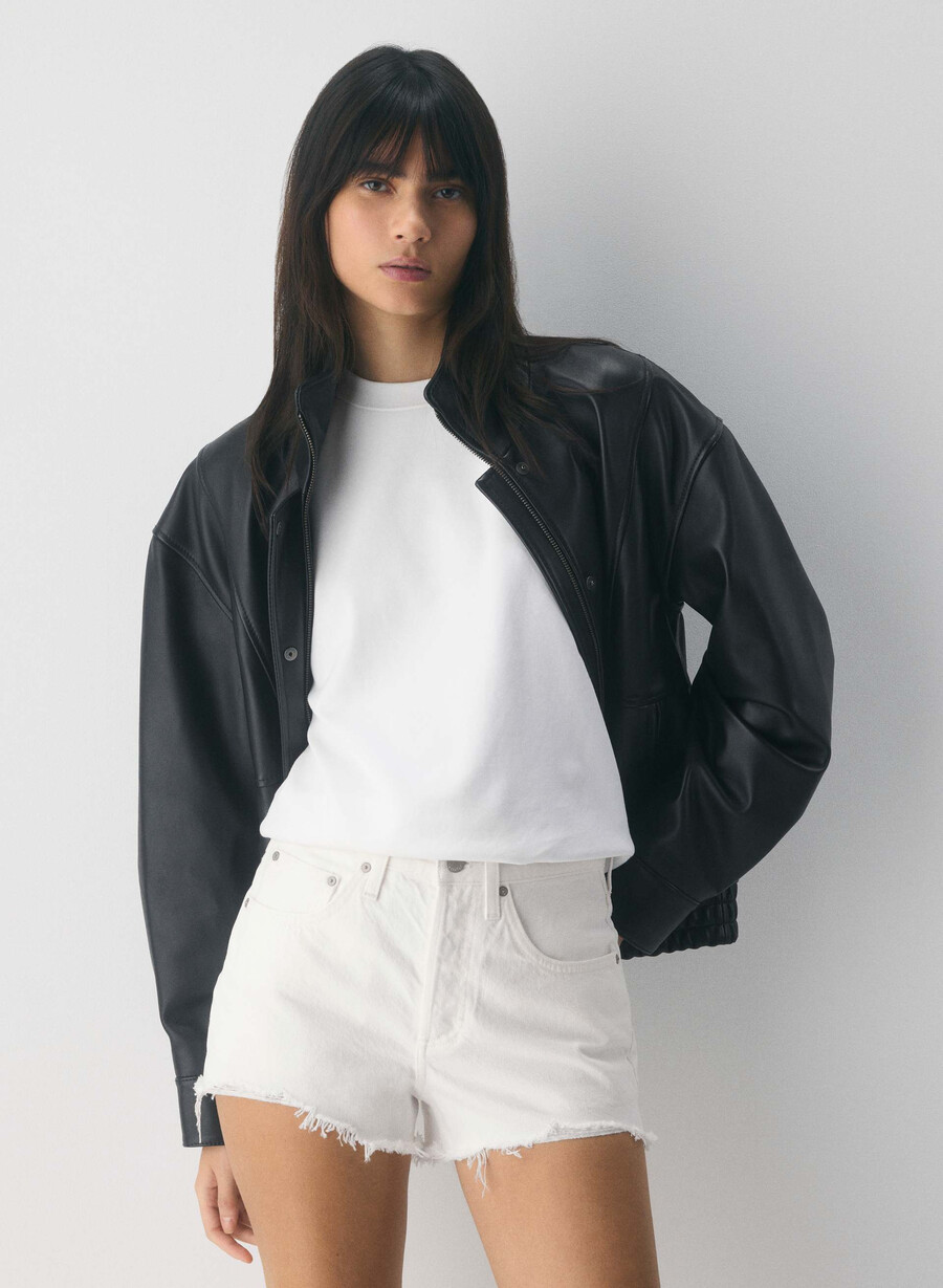 denim forum the 90s vintage cut-off denim short a little white lie