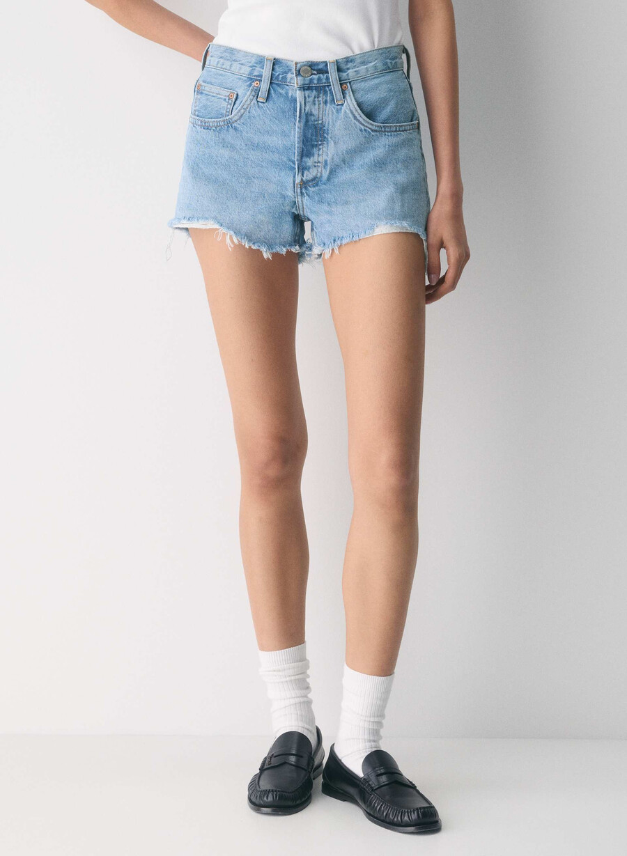 denim forum the 90s vintage cut-off denim short 5 yrs kiss n tell bl