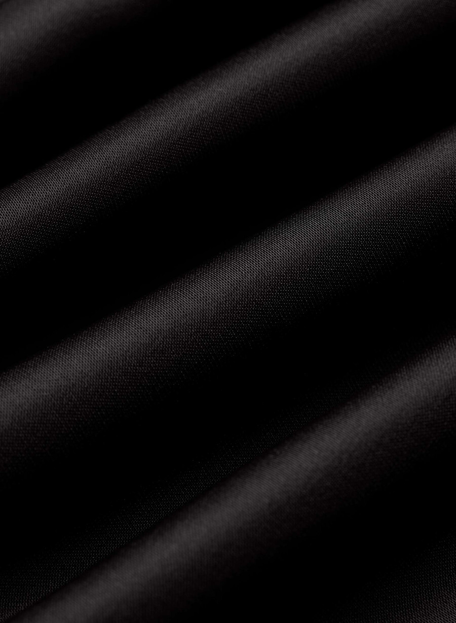 charmaine satin dress black